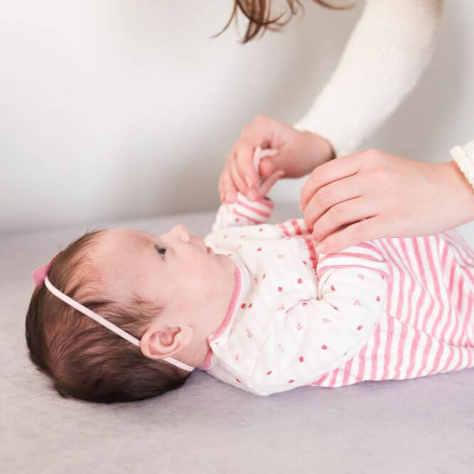 Ocena rozwoju ruchowego niemowlęcia podczas wizyty fizjoterapeutycznej